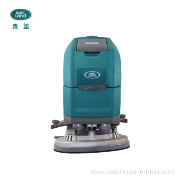 Electrical self propelled automatic floor cleaning machine